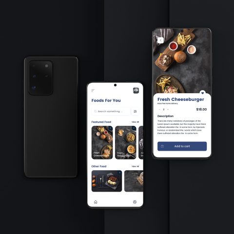 aidea project mobile app ui design
